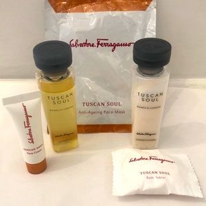 Salvatore Ferragamo Tuscan Soul bath and body products